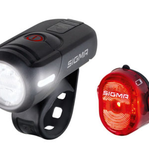 Fahrradlicht Set Sigma Aura 45 + Nugget II