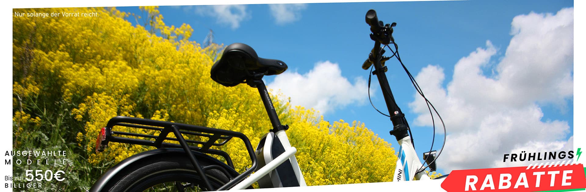 Riesen Rabatte zum Frühling