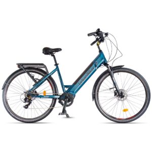 PÉDALER CONFORTABLEMENT, C’EST POSSIBLE!

Redécouvrez le plaisir de faire du vélo avec la Sidney, une vélo électrique de promenade conçue pour les trajets urbains. Facile à manier grâce à son guidon de type hollandais, elle permet une conduite droite, avec le dos bien droit. Profitez d’une autonomie allant jusqu’à 140 km grâce à la batterie de 720 Wh. Urbanbiker offre les batteries au lithium les plus puissantes du marché, car nous savons que plus leur capacité est grande, plus leur durée de vie est longue : moins de cycles de charge, plus de durée d’autonomie et plus de puissance. *en mode Eco