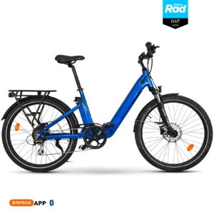 UrbanBiker UB200B | City E-Bike Vollgefedert | Bis zu 140 km Reichweite